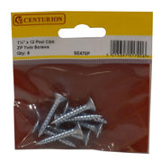 Centurion 1 1/4" x 12 Pozi CSK ZP Twin Screws - 8 pack - Pack of 5