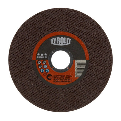 Centurion TYROLIT PREMIUM INOX 125 X 1.0 X 22.23MM - Min Order 4