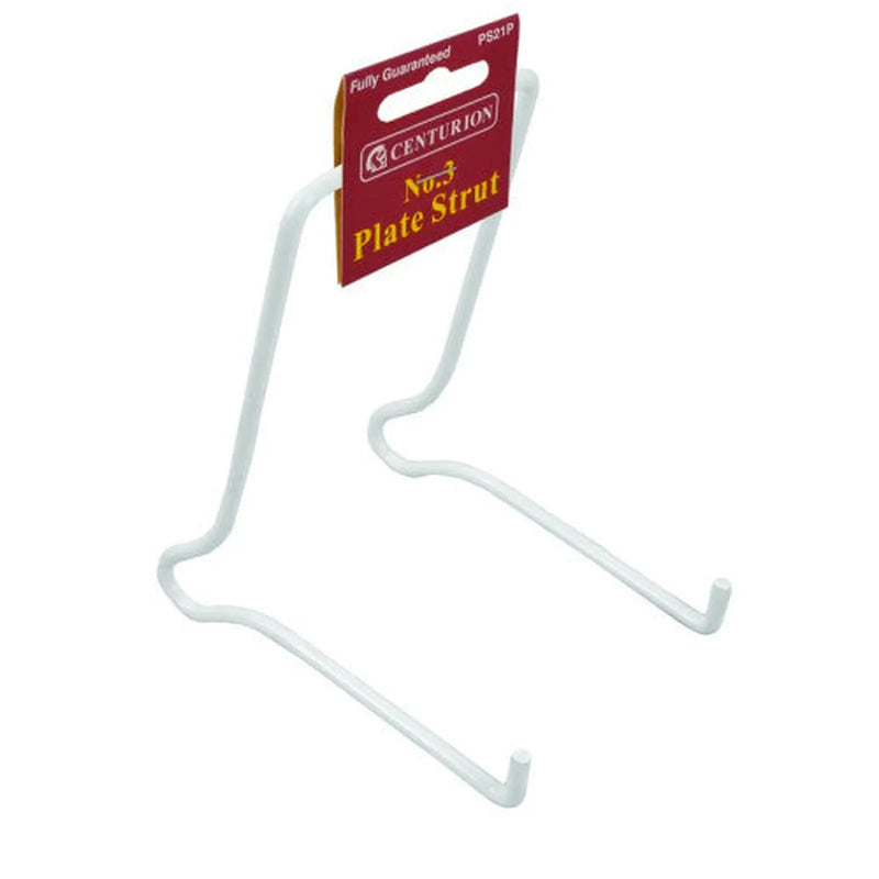 Centurion No 3 (125mm) White Plastic Coated Wire Strut - Pack of 5