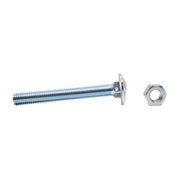 Centurion M12 x 50mm ZP Small Carriage Bolts & Nuts  (50)