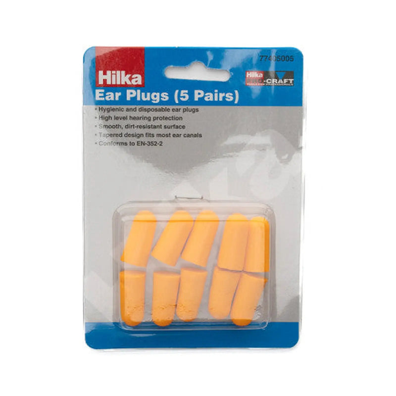 Centurion Disposable Ear Plugs - Pack of 5 Pairs - Min Order 4