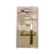 Centurion Stone Masonry Effect Numbered Plaque 4 - Pack of 2