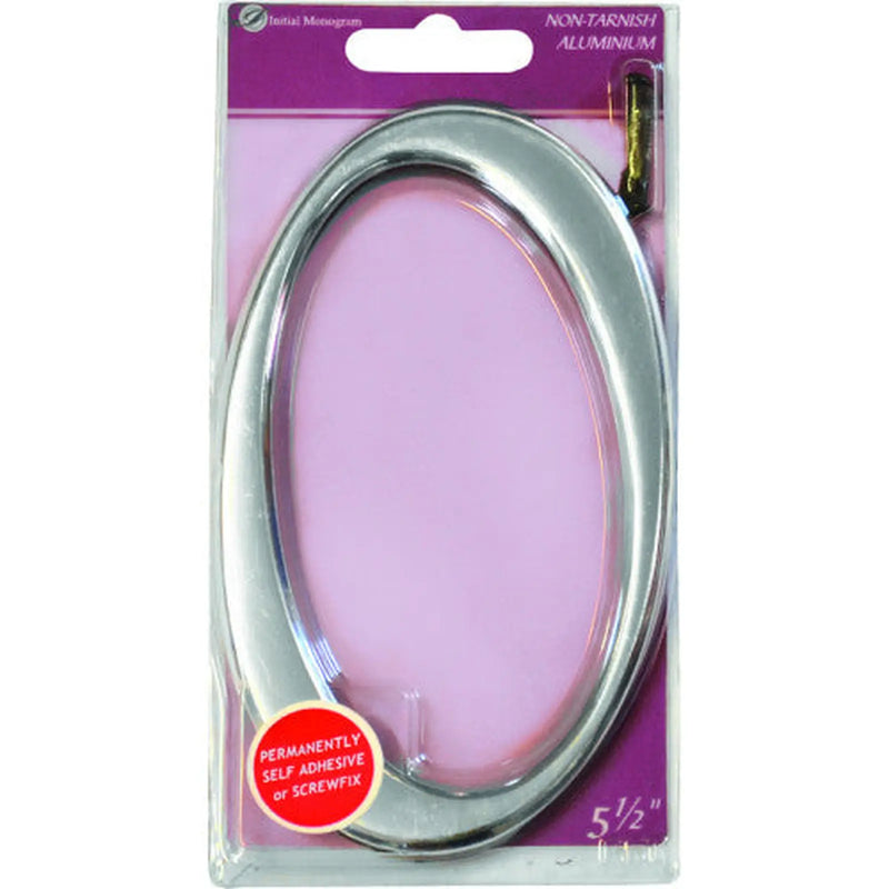 Centurion 5 1/2" Silver Effect Numeral 0 - Min Order 2
