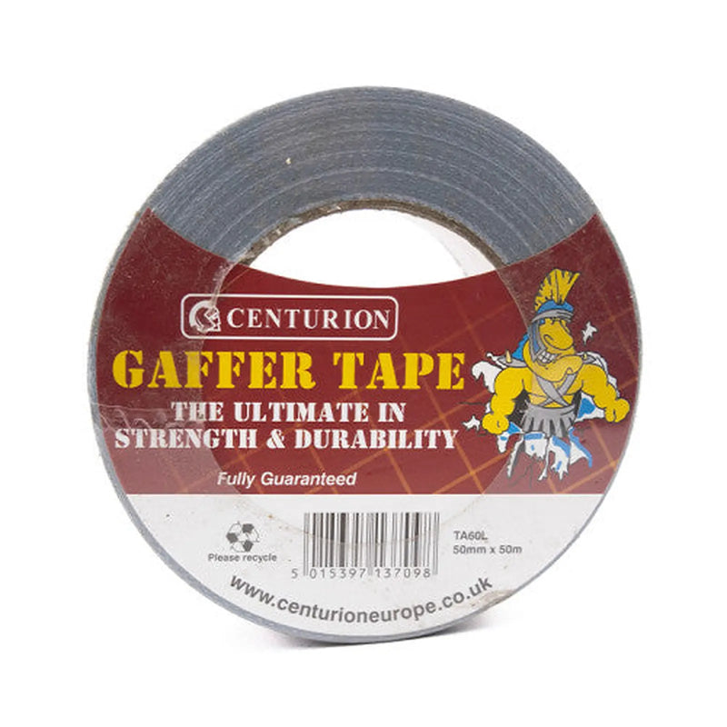 Centurion Silver Gaffer Tape 50mm x 50m Roll - Pack of 6