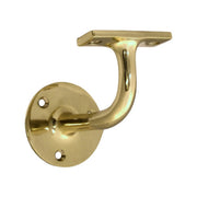 Centurion Solid Brass Heavy Handrail Bracket, Polished Brass, 65mm - Pack of 5