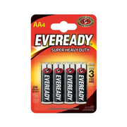 Centurion Eveready S4028 AA Super Zinc Batteries, 4 Pack - Pack of 12