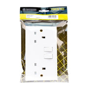 Centurion 13 Amp 2 Gang Switched Wall Socket - Pack of 5
