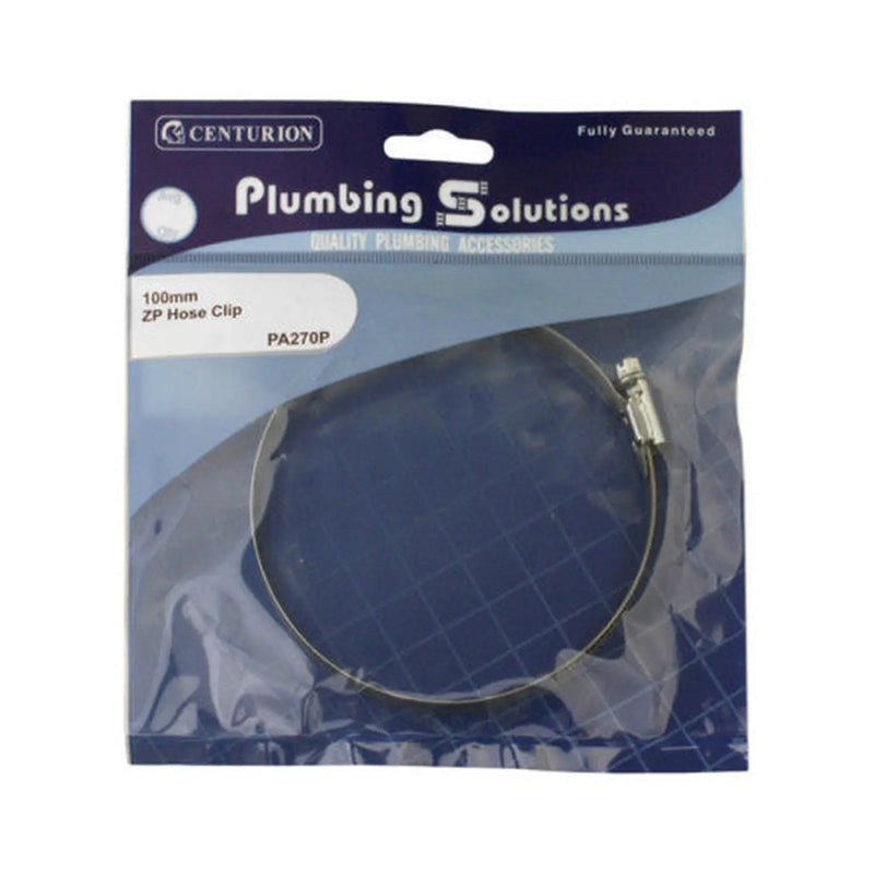 Centurion 100mm ZP Hose Clip - Pack of 5