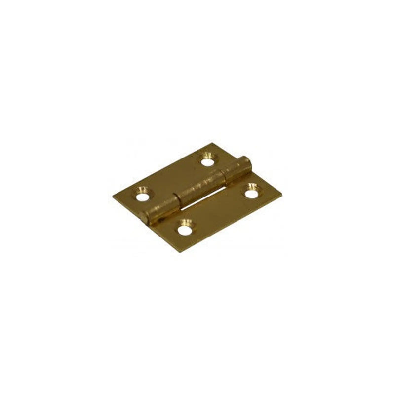 Centurion Steel Butt Hinges, Brassed, 40mm - Pack of 10