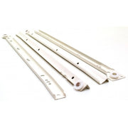 Centurion 450mm White Bottom Fix Steel Drawer Runner - Pack of 5