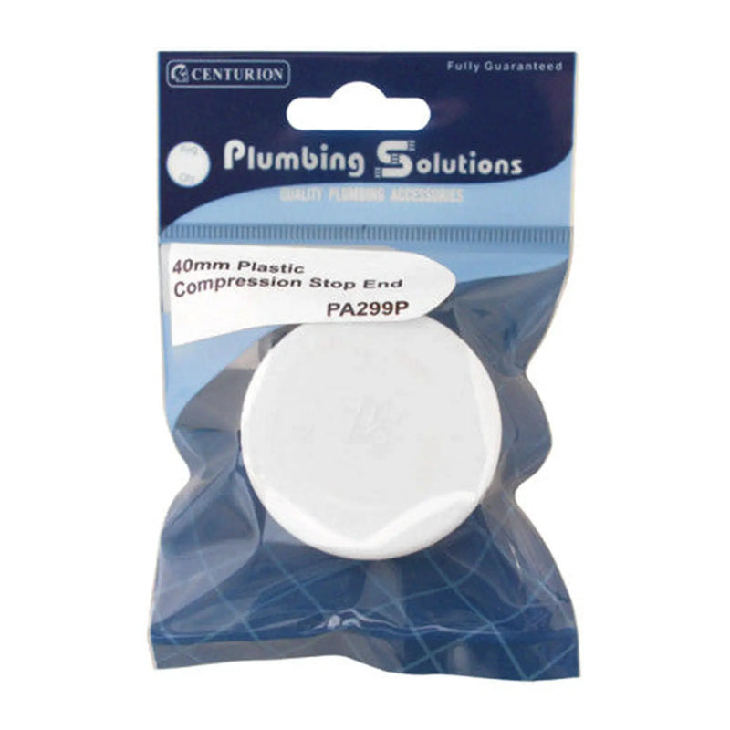 Centurion 40mm Plastic Compression Stop End - Pack of 5