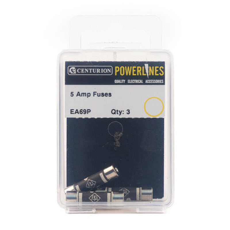 Centurion 5 Amp Fuse (Pack of 3)-EA69P - Pack of 5