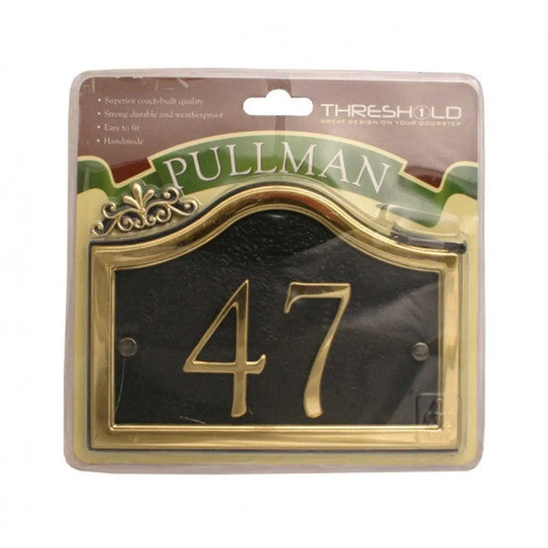 Centurion 27 x 13cm Black/Gold Pullman 47 - Pack of 2