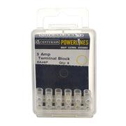 Centurion 3 Amp Terminal Block - 6 Way-EA46P - Pack of 5