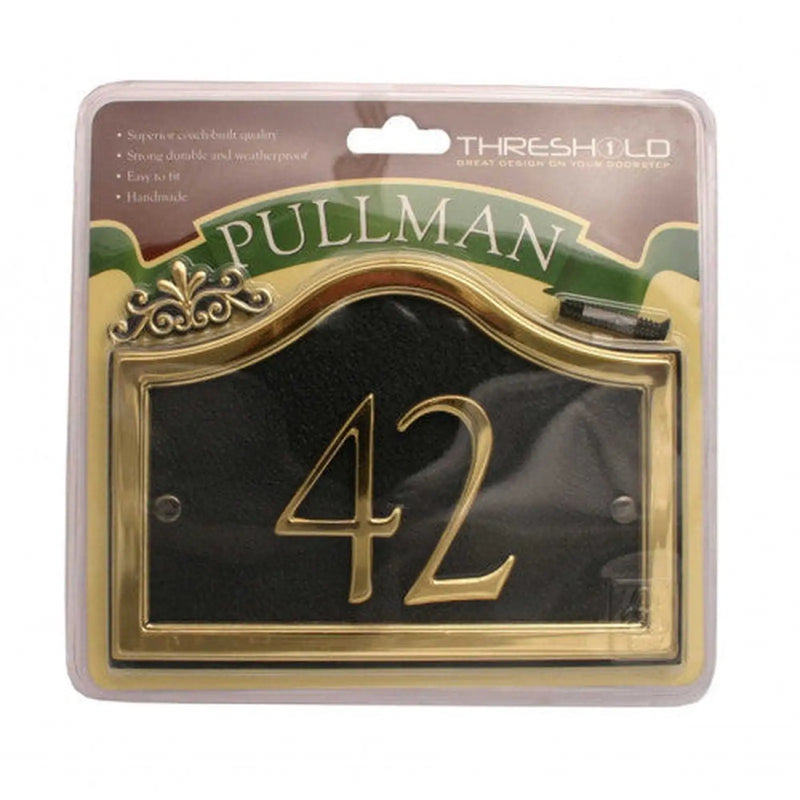 Centurion 27 x 13cm Black/Gold Pullman 42 - Pack of 2