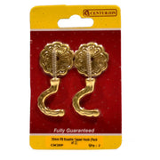 Centurion 30mm PB Rosette Tassel Hook (Pack of 2) - Pack of 5
