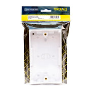 Centurion 2 Gang  Surface Mounted Box, 25mm Deep - Pack of 5