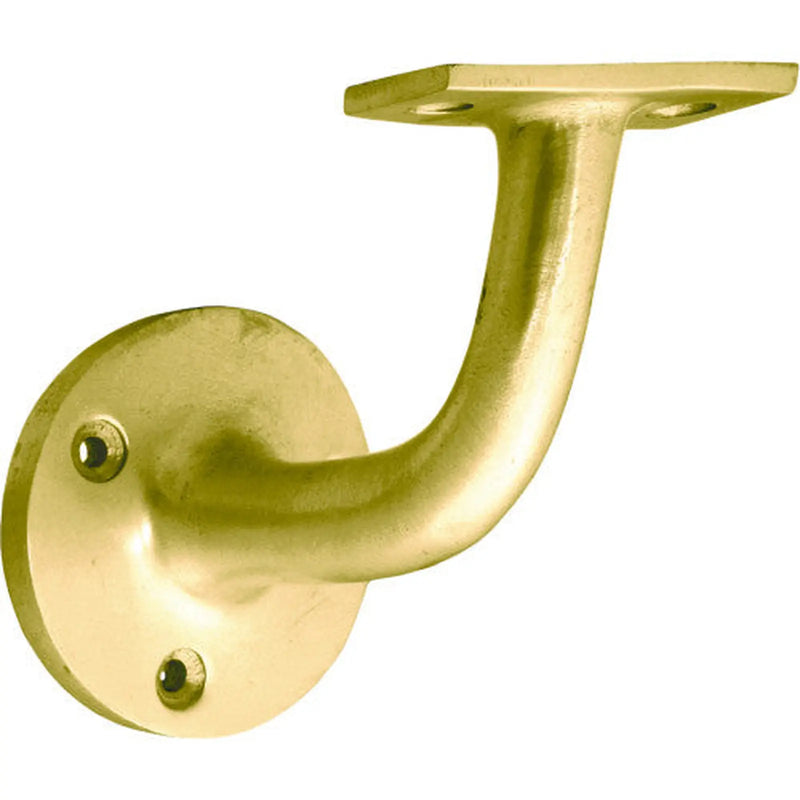 Centurion Solid Brass Handrail Bracket, Polished Brass, 65mm - Pack of 5