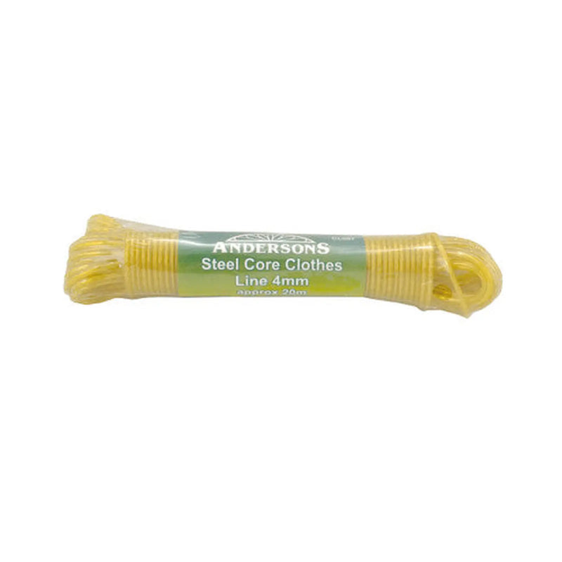 Centurion Clothes Line - Steel Core - 20m x 4mm - Pack of 5