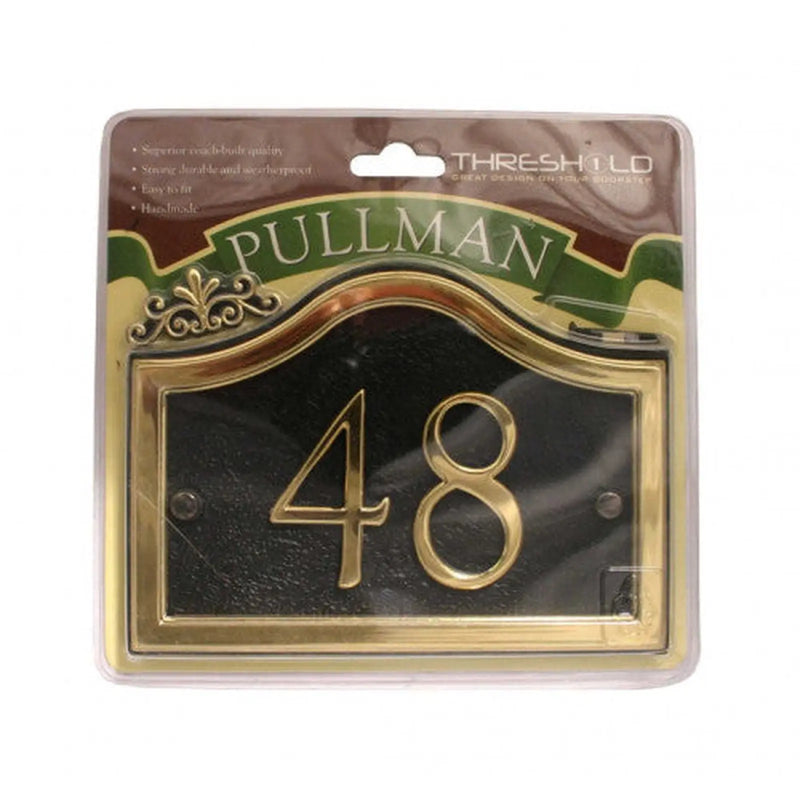 Centurion 27 x 13cm Black/Gold Pullman 48 - Pack of 2