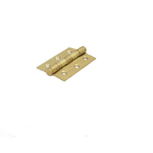 Centurion Ball Bearing Butt Hinges, Electro Brassed, 76mm x 51mm - Min Order 2