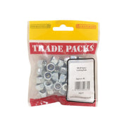 Centurion Nylon Locking Nuts - Zinc Plated - M8 - (40 PK) - Pack of 5