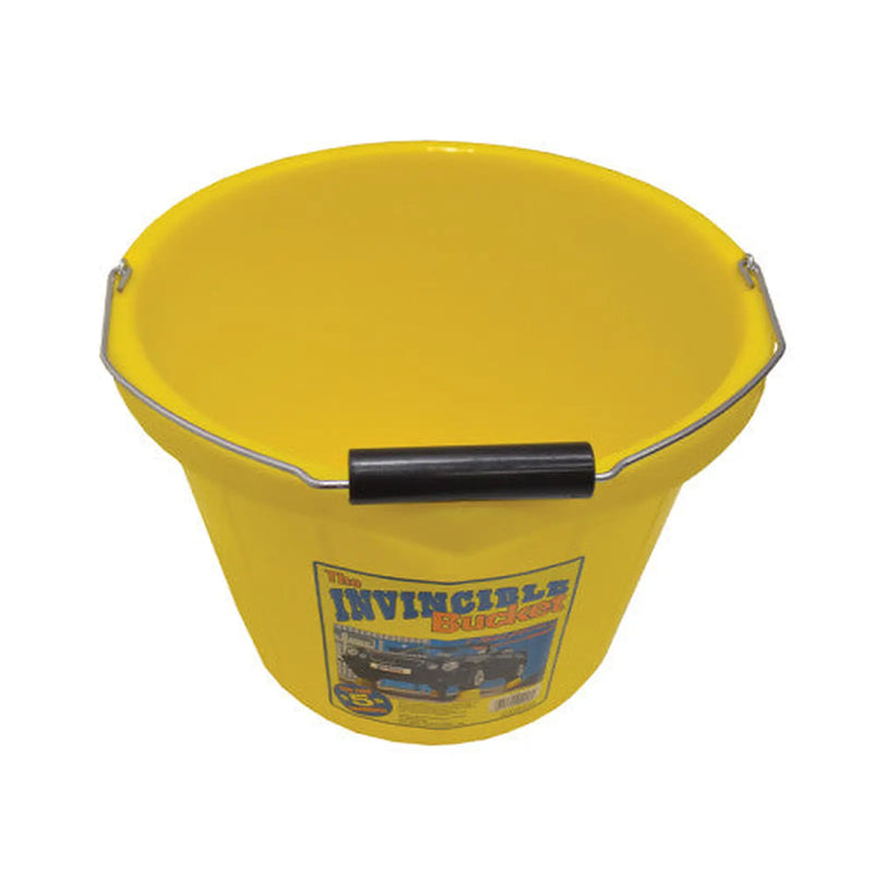 Centurion Bucket - Yellow Heavy Duty Builders - 15 Litre - Pack of 10