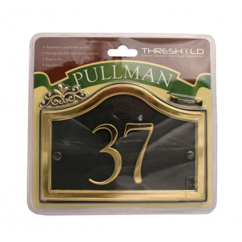 Centurion 18cm x 13cm Black/Gold Pullman 37 - Pack of 2