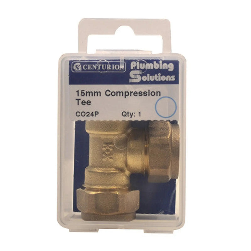 Centurion 15mm Compression Equal Tee - Pack of 5