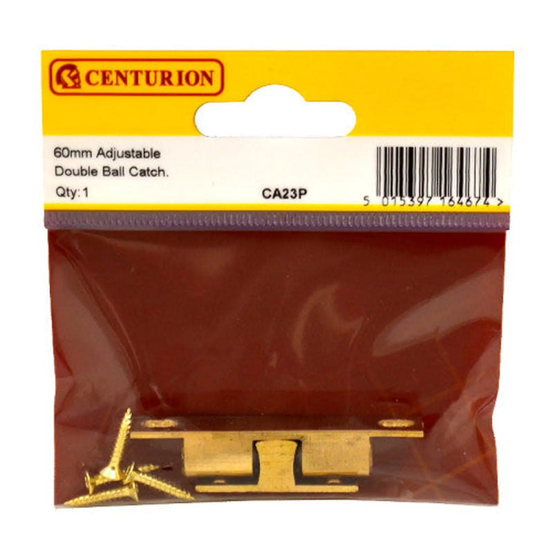 Centurion 60mm Adjustable Double Ball Catch - Pack of 5