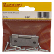 Centurion 50mm SC Steel Butt Hinge (1 pair) - Pack of 5