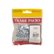Centurion Nylon Locking Nuts - Zinc Plated - M6 - (60 PK) - Pack of 5