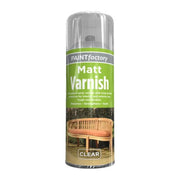 Centurion Paint Factory Varnish Paint, Clear Matt (400ml) - Pack of 12