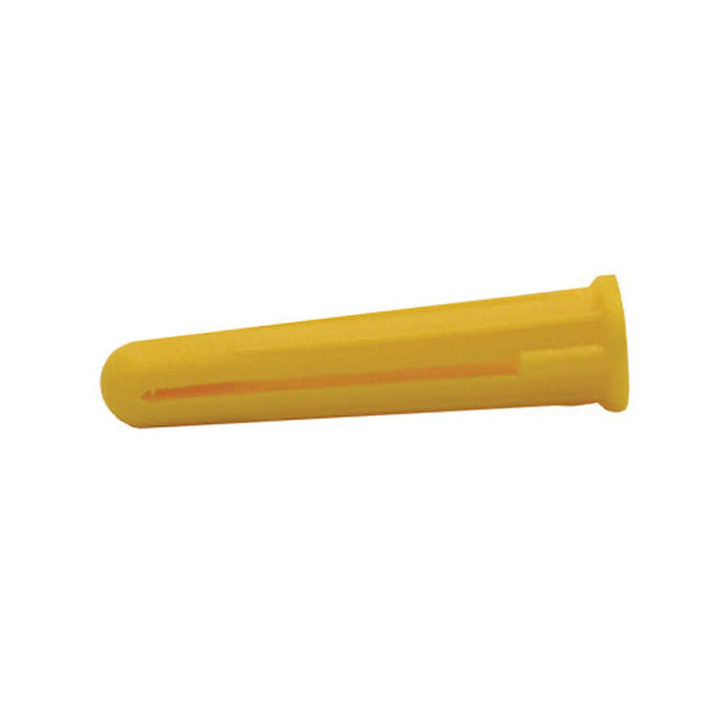 Centurion Screw Size 4-6 Drill 5/5.5mm Yellow 'Redi' Plugs (box of 100) - Min Order 6