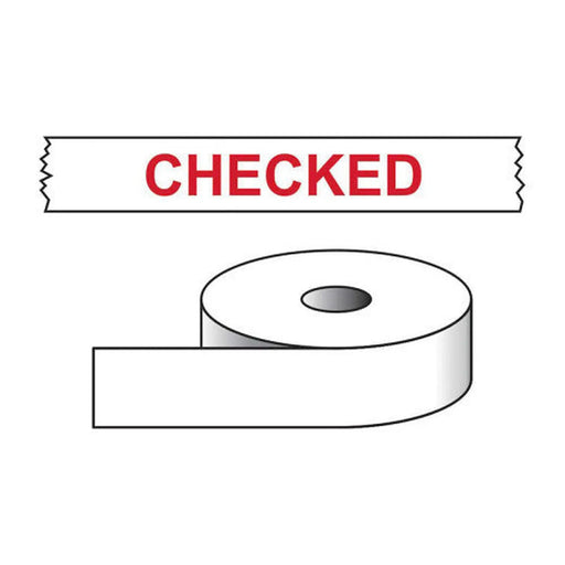 Centurion Checked Printed Tape - 50mm x 66m - Min Order 2