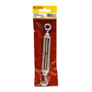 Centurion Straining Screws Hook/Eye, Galvanised, 6mm x 89mm - Pack of 5