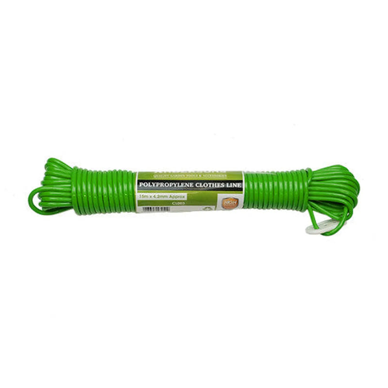 Centurion Clothes Line - Plastic Core - 15m x 5mm - Pack of 5