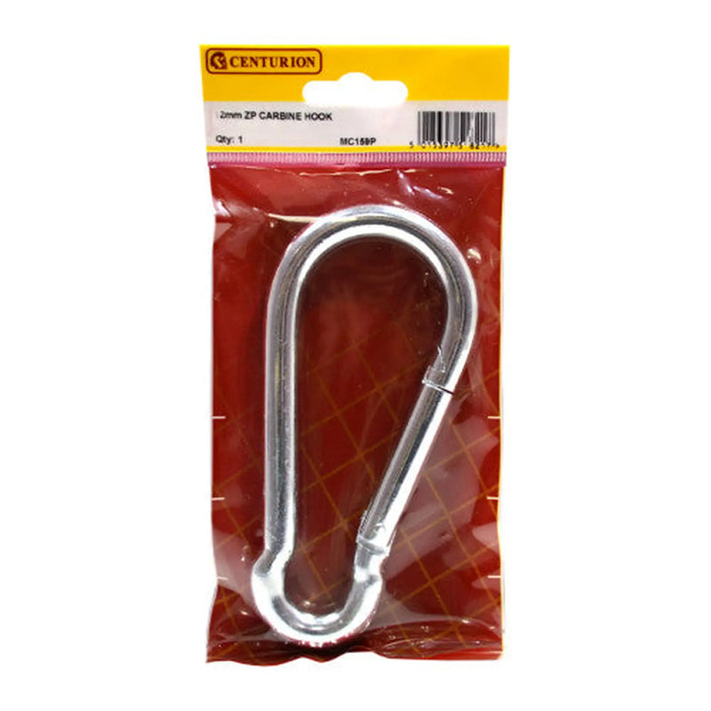 Centurion Carbine Hook, Zinc Plated, 12mm x 140mm - Pack of 5