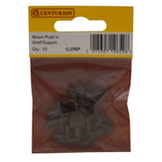 Centurion Brown Push In Shelf Support (Pack of 10) - Pack of 5