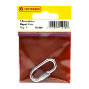 Centurion Quick Repair Link, Zinc Plated, 3.5mm x 28mm x 10mm - Pack of 5