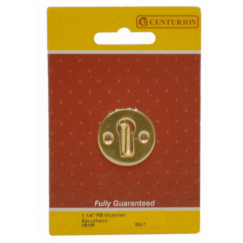 Centurion Solid Brass Escutcheon, 35mm - Pack of 10