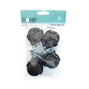 Centurion 40mm Twin Wheel Plate Fix Castors  (Pack of 4) - Pack of 5