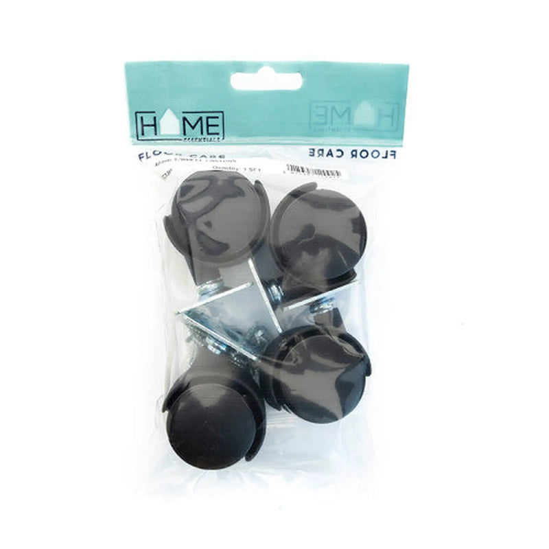 Centurion 40mm Twin Wheel Plate Fix Castors  (Pack of 4) - Pack of 5