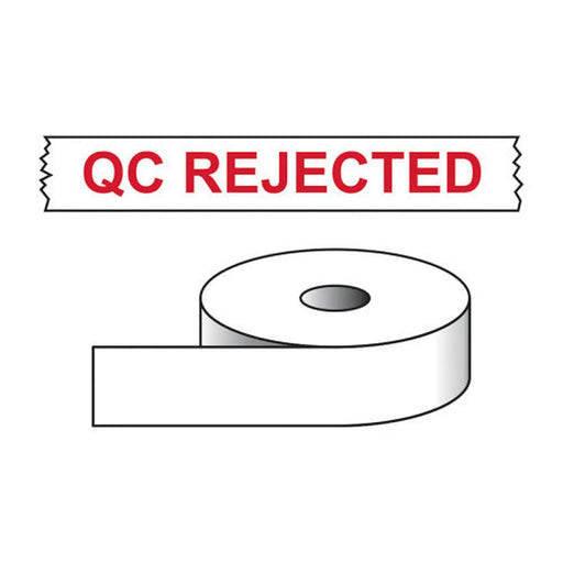 Centurion QC Rejected Printed Tape - 50mm x 66m - Min Order 2