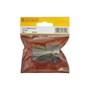 Centurion 19mm Black Rubber Crutch Ferrule - Pack of 5