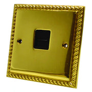 Centurion Georgian Brass Secondary Phone Socket - Pack of 5