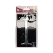 Centurion Gloss Black Numbered Plaque 1 - Pack of 2
