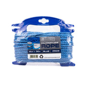 Centurion 4mm x 30m Polypropylene Rope, Blue - Pack of 3