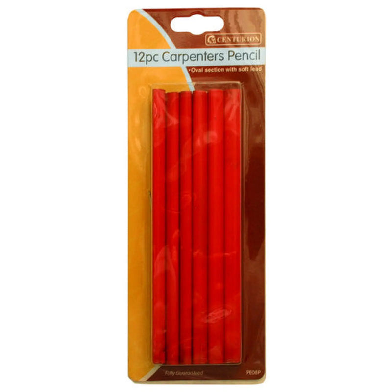 Centurion Carpenters Pencils, 12pc - Min Order 4