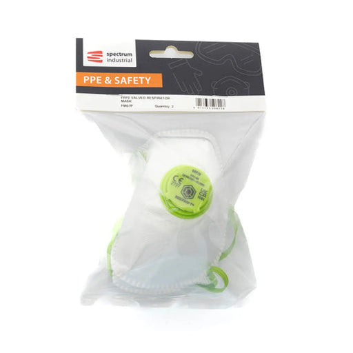 Centurion FFP2 Folding Valve Dust Mask - Pack of 2 - Min Order 4